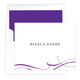 Elegant Flourish Folded Note Cards Image 4 of 4